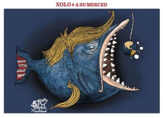 Trump, geo-depredador comercial: Filias y fobias… del Poder: Miguel Angel Rueda-Ruiz Cartón de Xolo. A su merced. Publicado en periódico 24 Horas.