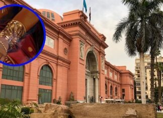 Detienen a 4 por robo de joya de la época faraónica, la fundieron para despistar Roban en Egipto joya de época faraónica