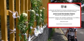 Despiden a Jesús Israel «N», joven asesinado en CCH Sur: “Siempre mostraba una sonrisa” CCH-Sur lamenta deceso de Israel