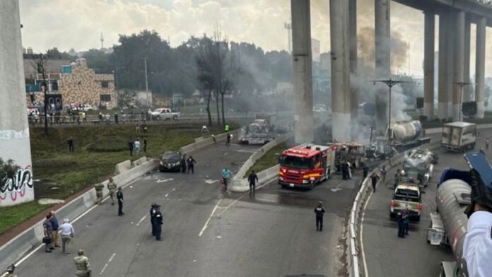 Fallece otra víctima de incendio en Iztapalapa
