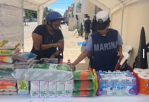 Envían a Veracruz 23 toneladas de víveres recolectados en los 32 centros de acopio instalados en la CDMX La titular de la CNPC descartó que exista algún riesgo sanitario en las zonas afectadas y confirmó que cuentan con el apoyo de la Secretaría de Salud federal y las instituciones estatales