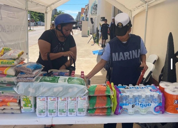 CdMx-Veracruz La titular de la CNPC descartó que exista algún riesgo sanitario en las zonas afectadas y confirmó que cuentan con el apoyo de la Secretaría de Salud federal y las instituciones estatales