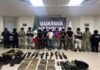 Detienen en Chiapas a seis presuntos integrantes del Cártel de Sinaloa con armamento La FGR determinará la situación jurídica de los detenidos por los delitos que resulten