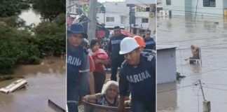 Fuertes lluvias en el país afectaron 982 kilómetros de carreteras federales en 5 estados, reporta CSP CSP dijo que las lluvias dejaron daños en cinco estados del país; entre ellos Veracruz