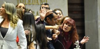 Conflicto en Gaza desata pelea entre diputados: PAN y Morena se van a los empujones en minuto de silencio Bancadas de Morena y aliados intercambiaran gritos con la del PAN