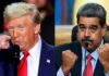 Trump considera ataques en Venezuela y Maduro rechaza golpes de la CIA Donald Trump calificó como “ridículo” que le cuestionaran si ordenó a la CIA “remover” a Nicolás Maduro