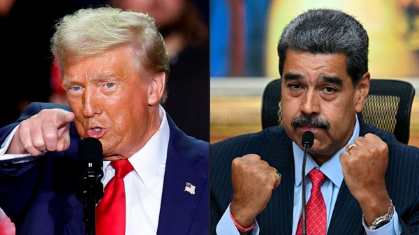EU-Venezuela Donald Trump calificó como “ridículo” que le cuestionaran si ordenó a la CIA “remover” a Nicolás Maduro
