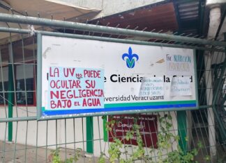 Protección civil en tiempos de Morena; el otro Semefo Lamentan estudiantes de la UV negligencia e indiferencia de las autoridades universitarias