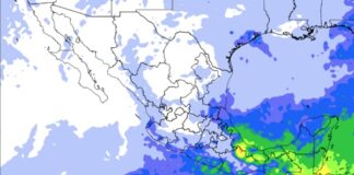 FF-8 provocará lluvias intensas este lunes 20 de octubre en sureste de México El SMN exhortó a la población a mantenerse informada mediante avisos oficiales; las lluvias y rachas de viento podrían provocar caída de árboles, inundaciones y afectaciones en caminos rurales