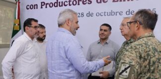 Harfuch anuncia acciones contra la extorsión en Michoacán tras asesinato de limonero Las medidas fueron anunciadas durante la reunión que mantuvo con el gobernador del estado