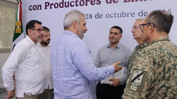 Harfuch anuncia acciones contra la extorsión en Michoacán tras asesinato de limonero Las medidas fueron anunciadas durante la reunión que mantuvo con el gobernador del estado