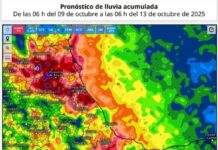 Continuarán las lluvias en la entidad veracruzana Podría disminuir hacia el fin de semana