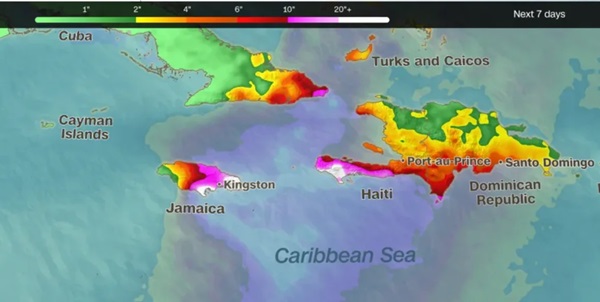 Melissa Jamaica no solo soportará las lluvias torrenciales de Melissa, sino que también tendrá que enfrentarse a días de vientos feroces