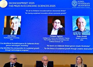 Premian a expertos por mostrar cómo la tecnología impulsa el desarrollo económico Joel Mokyr, Philippe Aghion y Peter Howitt ganaron el Nobel de Economía 2025 en ‘destrucción creativa’ y crecimiento económico