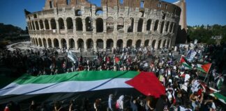 Cientos de miles marchan en apoyo a palestinos en toda Europa Algunas de las consignas son “boicot a Israel” y “todos somos Palestina”