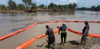 Despliega Pemex más de 80 unidades terrestres y fluviales en operativo de limpieza y remediación en el río Pantepec, en Veracruz Pemex informa que el oleoducto de 30 pulgadas Poza Rica-Madero reanudó operaciones de manera segura, conforme a los protocolos de seguridad