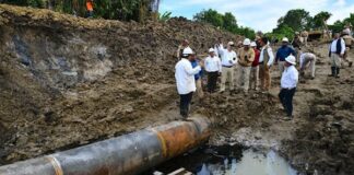 Derrame de petróleo en Veracruz: Pemex extrae 345 mil litros contaminados del río Pantepec El derrame del combustible coincidió con unas severas inundaciones provocadas por unas torrenciales lluvias que afectaron Veracruz y otros cuatro estados del centro y sur del país