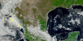 Raymond se degrada a depresión tropical; se mantiene alerta por lluvias intensas en BCS, Sonora y Chihuahua Se prevé que ingrese a tierra como depresión tropical durante este sábado