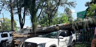 Presencia del FF-11 en Xalapa, deja daños en 11 colonias de la capital Autoridades municipales de PC pidieron a la población mantenerse a resguardo y reportar al 911 cualquier contingencia