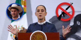 Sheinbaum reacciona a críticas por asesinato de Carlos Manzo: ‘No habrá otra guerra contra el narco en Michoacán’ CSP criticó la movilización ciudadana por el crimen del alcalde de Uruapan, Carlos Manzo, aseguró que no habrá otra guerra contra el narco en Michoacán