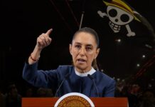 Sheinbaum critica convocatoria en redes para marcha del 15 de noviembre: ‘Son cuentas impulsadas con IA’ Jóvenes de Nepal, Indonesia, Francia y Filipinas, han usado la bandera para realizar movilizaciones de protesta