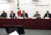 Gabinete de Seguridad federal acuerda acciones con transportistas para “carreteras más seguras” García Harfuch aseguró que se están reforzando las áreas de inteligencia e investigación en la SSPC y se dará seguimiento a las carpetas de investigación por robo al autotransporte