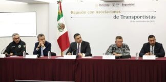 Gabinete de Seguridad federal acuerda acciones con transportistas para “carreteras más seguras” García Harfuch aseguró que se están reforzando las áreas de inteligencia e investigación en la SSPC y se dará seguimiento a las carpetas de investigación por robo al autotransporte