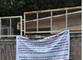 Colocan narcomantas en Chilpancingo que advierten que no habrán fiestas decembrinas Las autoridades retiraron las lonas encontradas en tres puntos de la capital y continúan la investigación