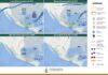 México tendrá descenso de temperaturas esta semana FF-12 se desplaza sobre el Golfo de México, y su masa de aire frío ocasionará evento de "Norte" con rachas de viento de 70 a 80 km/h y oleaje de 2 a 3 metros de altura en Tamaulipas y Veracruz