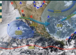 Un nuevo frente frío ingresará al país este sábado Para el domingo 2 de noviembre, el frente frío número 12 avanzará sobre el litoral del Golfo de México, manteniendo lluvias fuertes en Puebla, Veracruz, Oaxaca, Chiapas y Tabasco