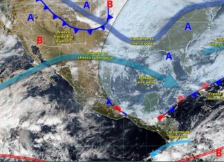 Frente frío 17 impactará a Tamaulipas, Veracruz y Coahuila este domingo; prevén lluvias y viento fuerte El nuevo frente frío reforzará el descenso térmico en varias regiones del país de acuerdo con el reporte del SMN para este domingo