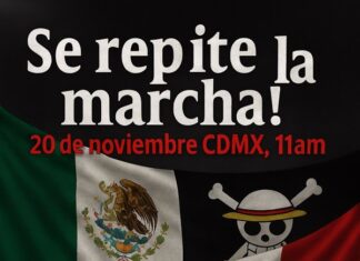 Generación Z convoca nueva protesta Ante la nueva convocatoria, el colectivo de Generación Z no detalló rutas, medidas de seguridad ni organización específica para este 20 de noviembre