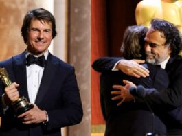 Alejandro González Iñárritu le da a Tom Cruise el primer Oscar de su carrera El cineasta responsable de cintas como ‘Amores Perros’ honró la vida artística del actor entre bromas, orgullo latino y una nostalgia cinematográfica que calificó de “misión imposible”
