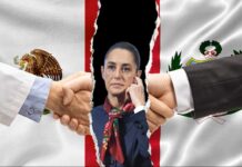 Sheinbaum es declarada persona non grata en Perú El lunes 3 de noviembre, el Gobierno de Perú anunció el rompimiento de relaciones diplomáticas con México, en respuesta al asilo de la exfuncionaria peruana