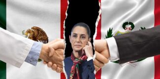 Sheinbaum es declarada persona non grata en Perú El lunes 3 de noviembre, el Gobierno de Perú anunció el rompimiento de relaciones diplomáticas con México, en respuesta al asilo de la exfuncionaria peruana