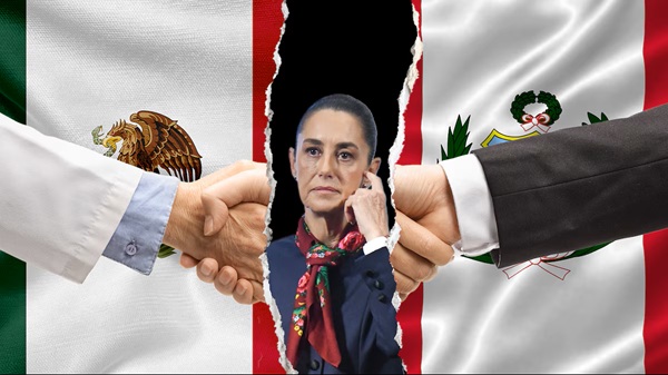 Sheinbaum es declarada persona non grata en Perú El lunes 3 de noviembre, el Gobierno de Perú anunció el rompimiento de relaciones diplomáticas con México, en respuesta al asilo de la exfuncionaria peruana