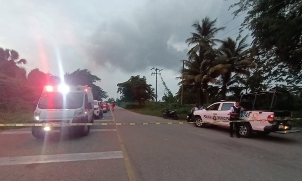 Tabasco Autoridades mantienen la zona bajo supervisión y sin paso vehicular mientras se realizan labores de control