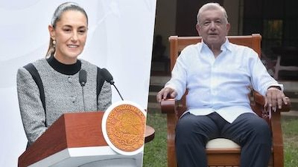 CSP-LO A López Obrador, la presidenta se lo está quitando de encima; lo cual ratificó muy a su estilo con un mensaje breve y firme