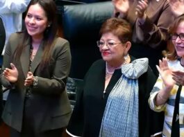 Senadores designan a Ernestina Godoy como nueva titular de la FGR Con 127 votos emitidos, 97 resultaron a favor de quien fungía encargada del despacho de la FGR, tras la renuncia de Alejandro Gertz Manero