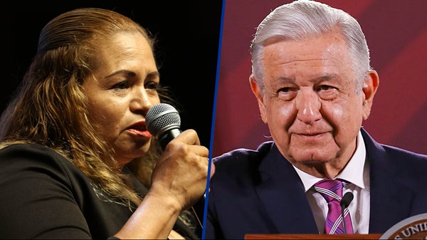 Madre vs AMLO Ceci Flores dijo que hubiera sido un buen detalle querer salir a defender a las madres que buscamos a nuestros hijos entre la tierra, a los jóvenes que se roba el crimen para convertirlos en sicarios