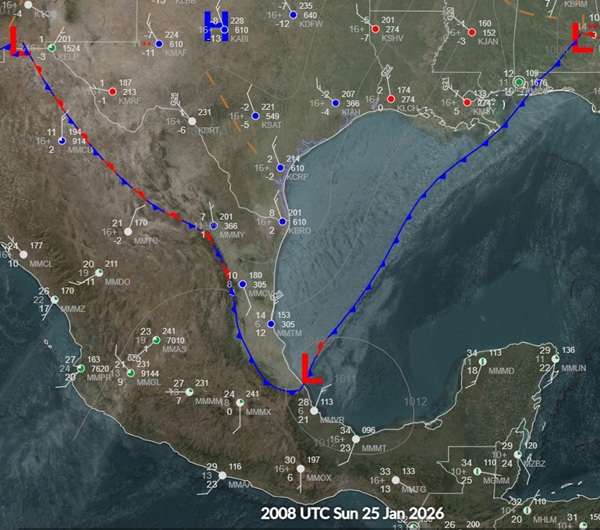 FF-30 Los efectos del FF-30 se podrían extender hasta el próximo día miércoles. Para el día sábado 31 de enero se espera el ingreso de otro fenómeno meteorológico.