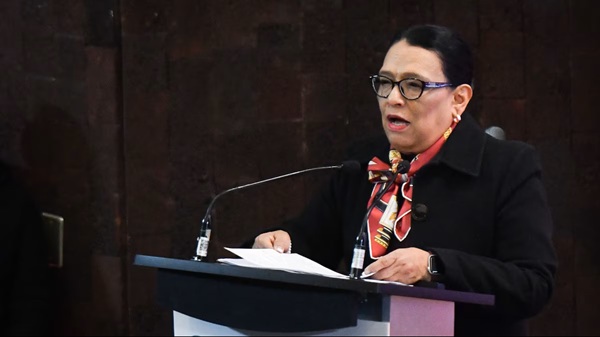 Reforma Electoral Rosa Icela Rodríguez inauguró los trabajos de la Reunión Plenaria de la bancada mayoritaria morenista en el Palacio Legislativo.