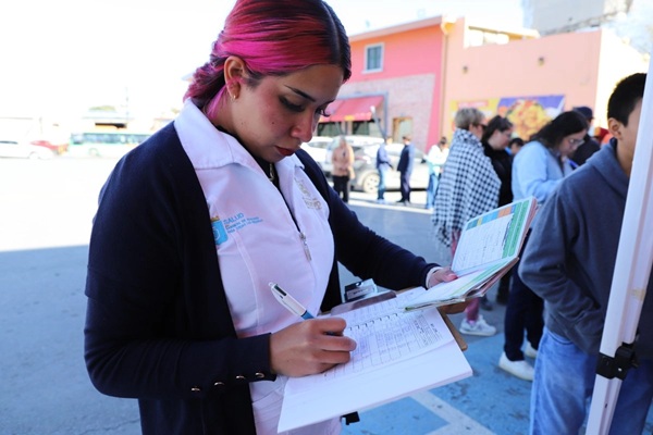 NL-Sarampión Los módulos principales de vacunación se instalaron en las oficinas de la Subsecretaría de Regulación y Fomento Sanitario en Nuevo León.