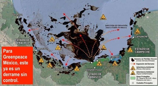 CSP-Dos Bocas ¡¿Yo!? ¡¿A mí!?, Se preguntó y preguntó la gobernadora Rocío Nahle, señalándose con su índice, con cara de sorpresa, cuando en su mañanera de los lunes se quejó de que la culpan del incendio y explosión en la refinería de Dos Bocas, que dejó cinco muertos, y del derrame de crudo proveniente de la refinería que contamina el río Seco, en Paraíso, Tabasco.