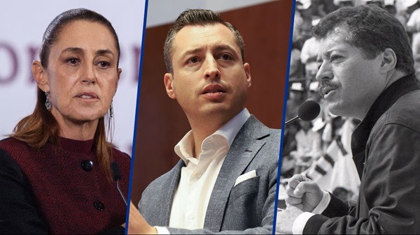 Colosio-CSP El senador por Movimiento Ciudadano, Colosio Riojas, criticó que Sheinbaum no quiera optar por el indulto a Mario Aburto, cuando al ser un crimen de Estado, tiene esa facultad la mandataria.