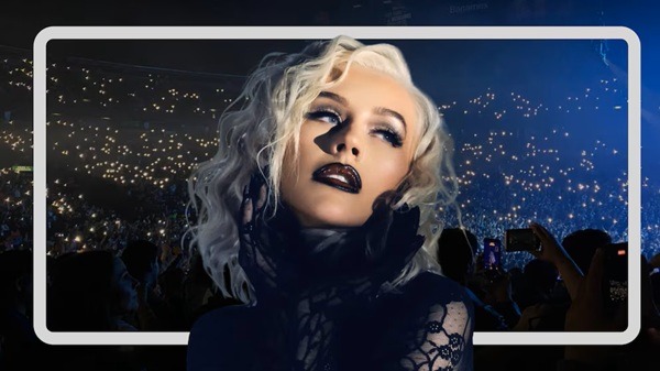 Cristina-Nuevo México El show de la cantante en el Palacio de los Deportes duró apenas una hora y tuvo canciones recortadas