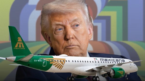 Mexicana-Trump En una solicitud hecha al Departamento del Transporte, la Aerolínea del Estado Mexicano explicó que utilizará sus nuevos aviones Embraer para operar rutas hacia EU.