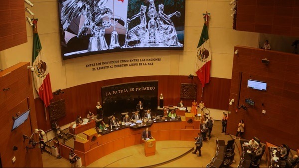 Senado-Plan B El Plan B de la reforma electoral en México se retrasó en el Senado por revisión técnica; llegaría a comisiones hasta el martes.