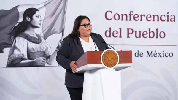 CS-Morena La presidenta reveló que la secretaria de las Mujeres le presentó ayer su renuncia.