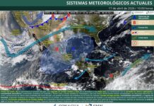 Frente Frío 45 está por aproximarse a México y su masa de aire polar cubrirá casi todo el país Al seguir su avance por territorio nacional, la enorme masa de aire polar cubrirá casi todo México el domingo 19 de abril de 2026.
